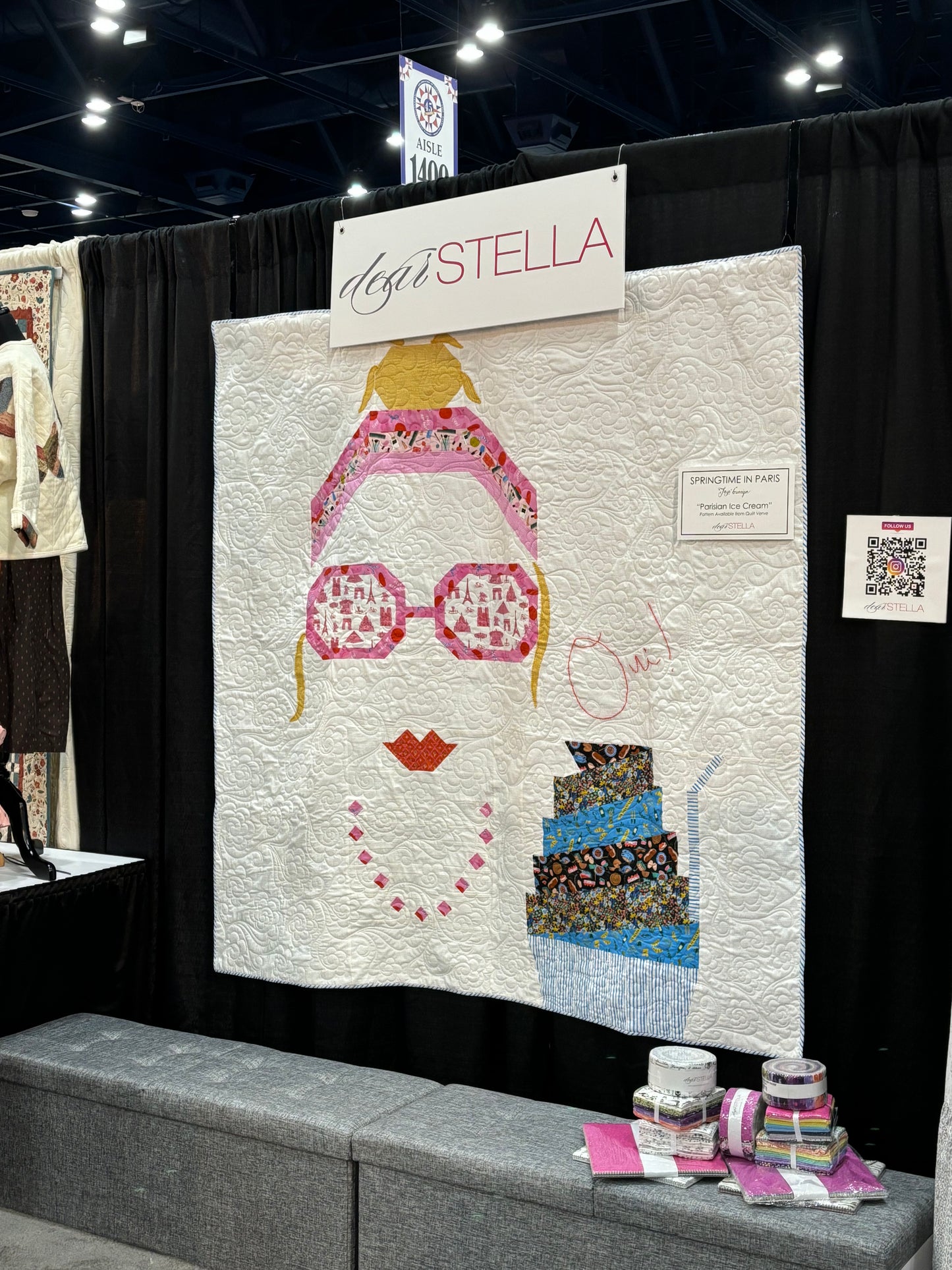 Parisian Ice Cream Quilt Pattern PHYSICAL