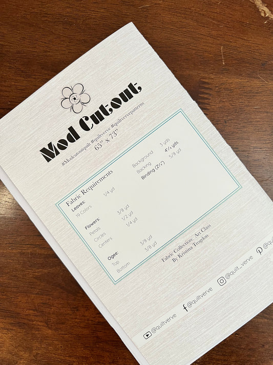 MOD Cutout Quilt Pattern PHYSICAL