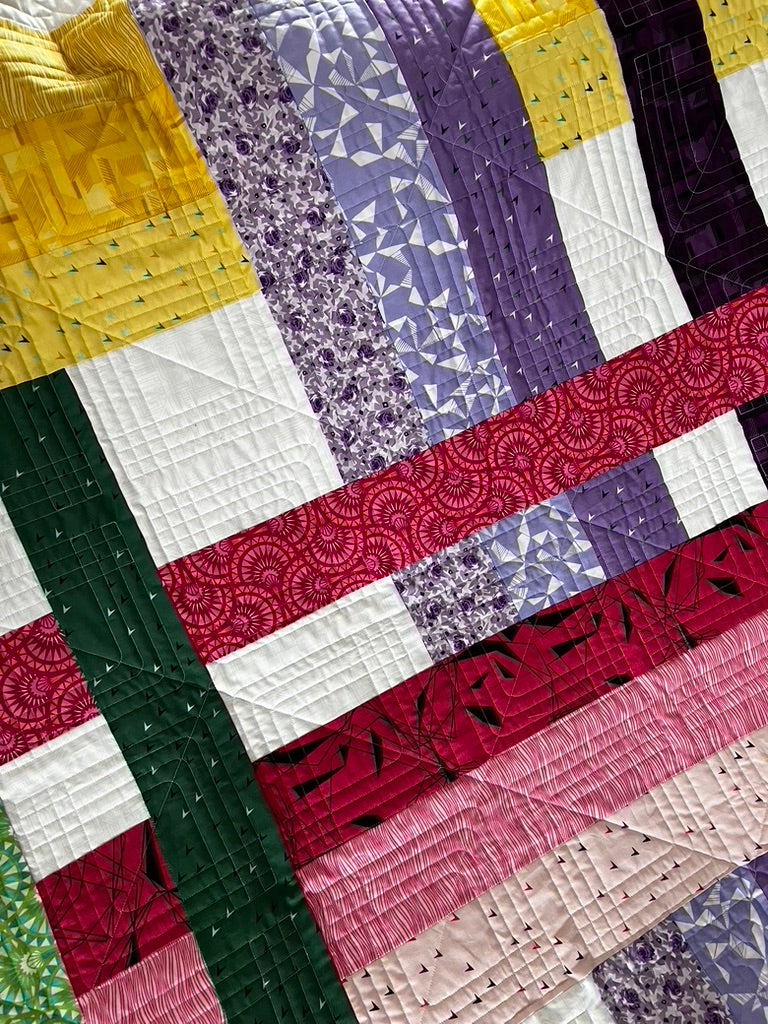 Pieced Madras Quilt Pattern DIGITAL