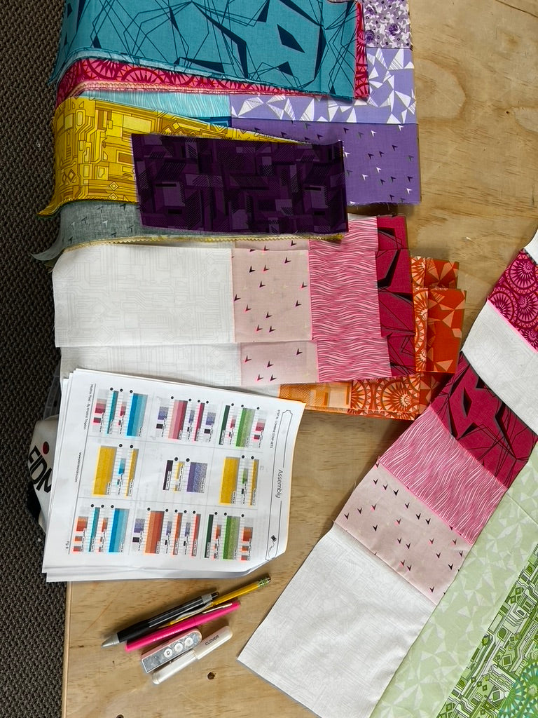 Pieced Madras Quilt Pattern DIGITAL
