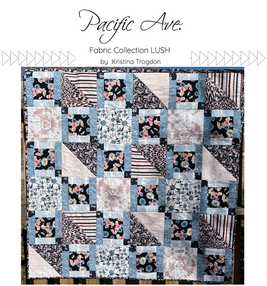 FREE PATTERN! Pacific Ave. Quilt Pattern