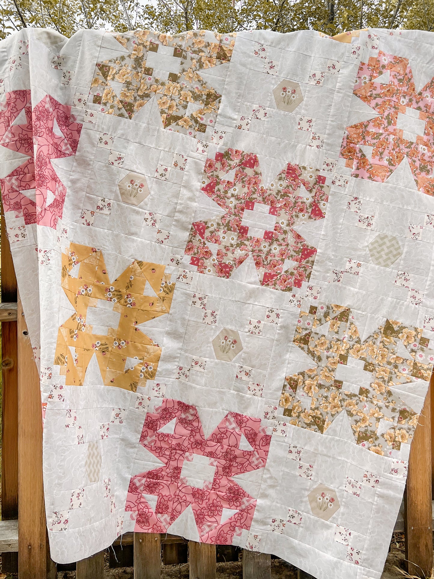 Flower Crown Quilt Pattern PHYSICAL