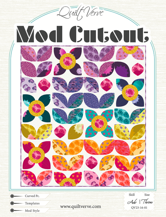 MOD Cutout Quilt Pattern DIGITAL