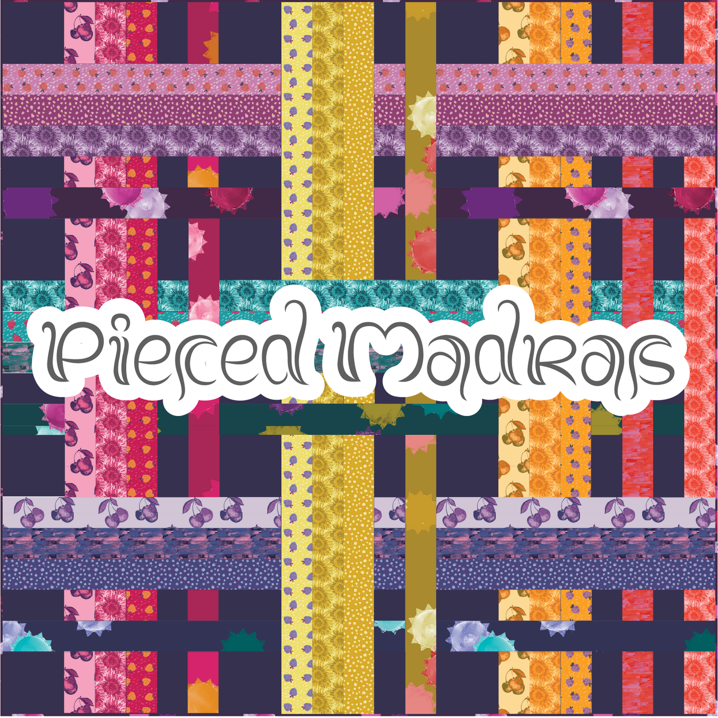 Pieced Madras Quilt Pattern DIGITAL