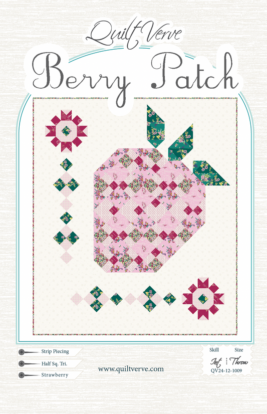 Berry Patch Quilt Pattern DIGITAL