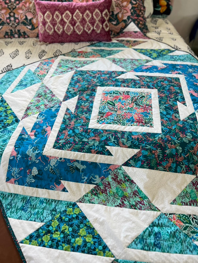 Available Now! Diamond Sky Quilt Pattern