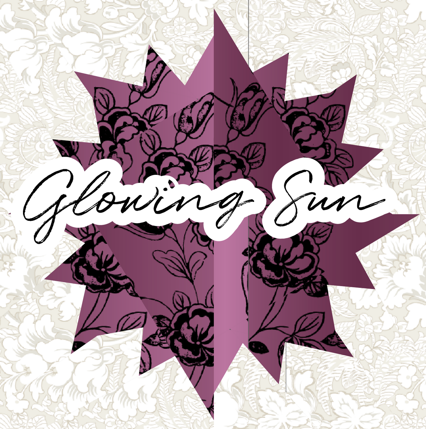 Glowing Sun – Paper Piecing Block Pattern (PDF)