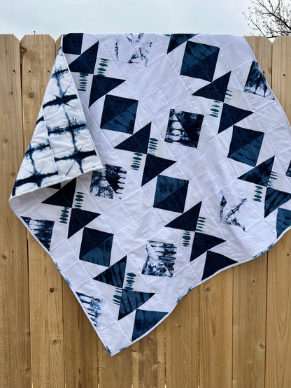 AVAILABLE NOW!  Rain Chain Quilt Pattern DIGITAL