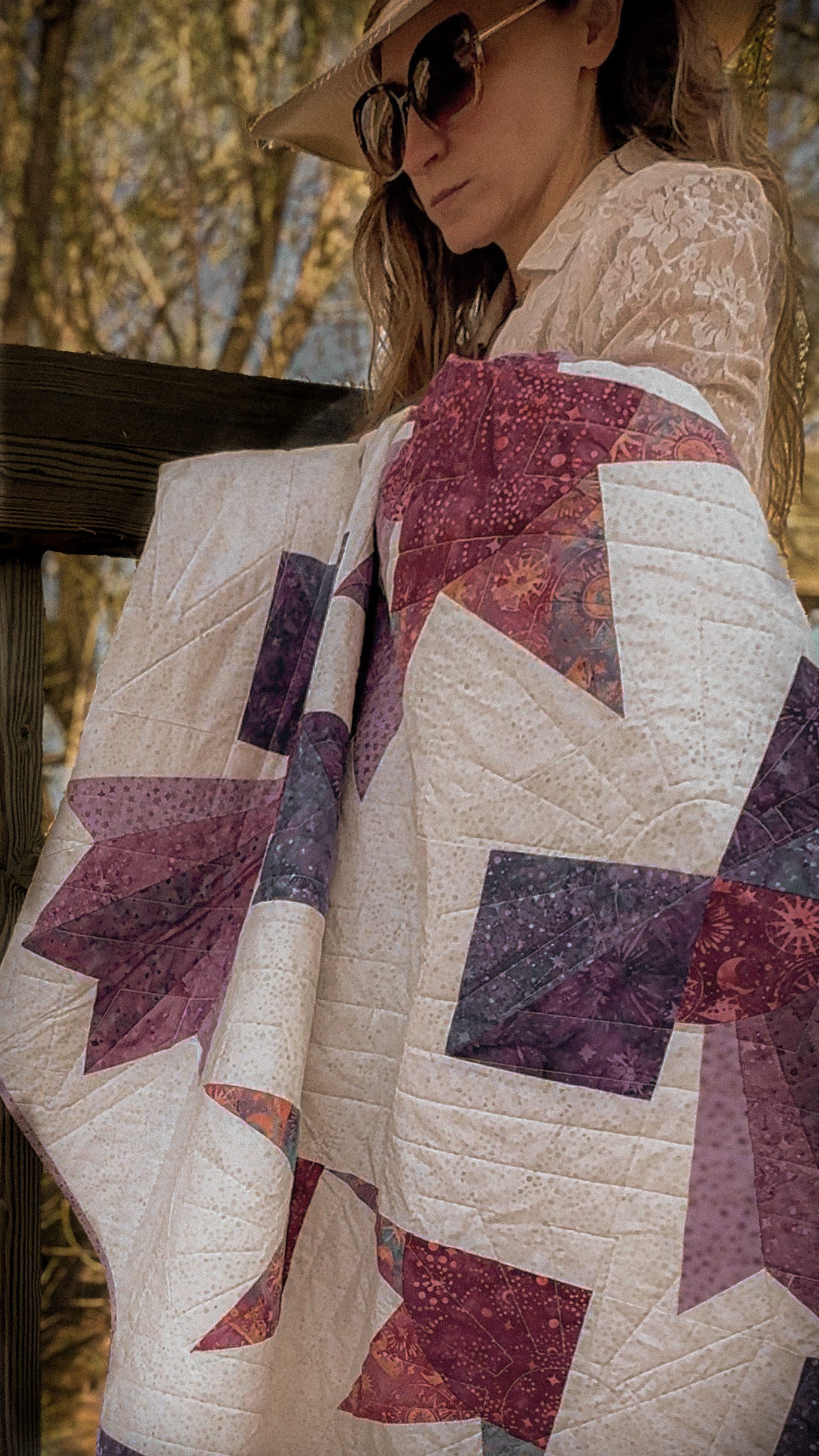 Stardust Star Quilt Pattern PDF | Modern Geometric Quilt Design