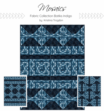 Releasing 10/2024 Mosaics Quilt Pattern