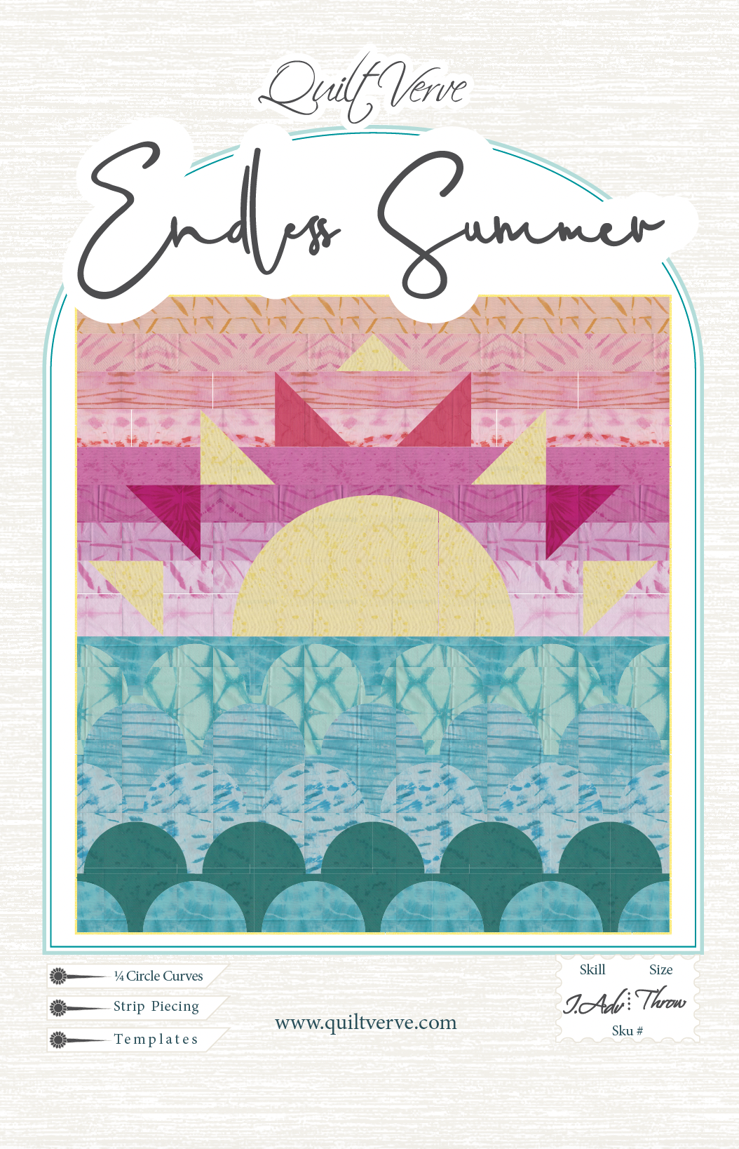 Coming 6/2024 Endless Summer Quilt Pattern
