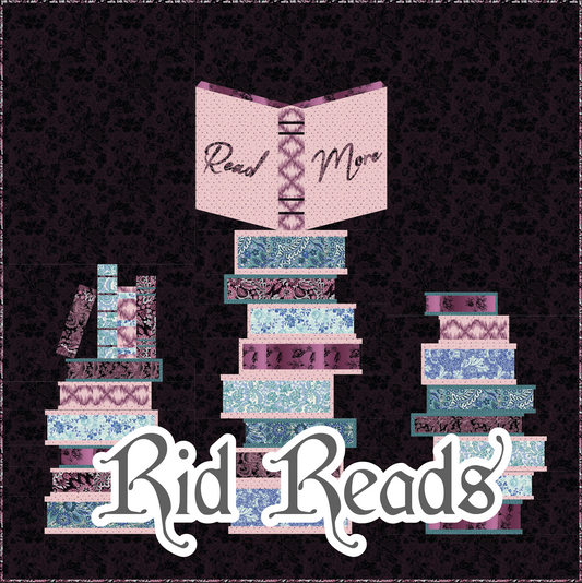 AVAILABLE NOW!  Rid Reads Pattern