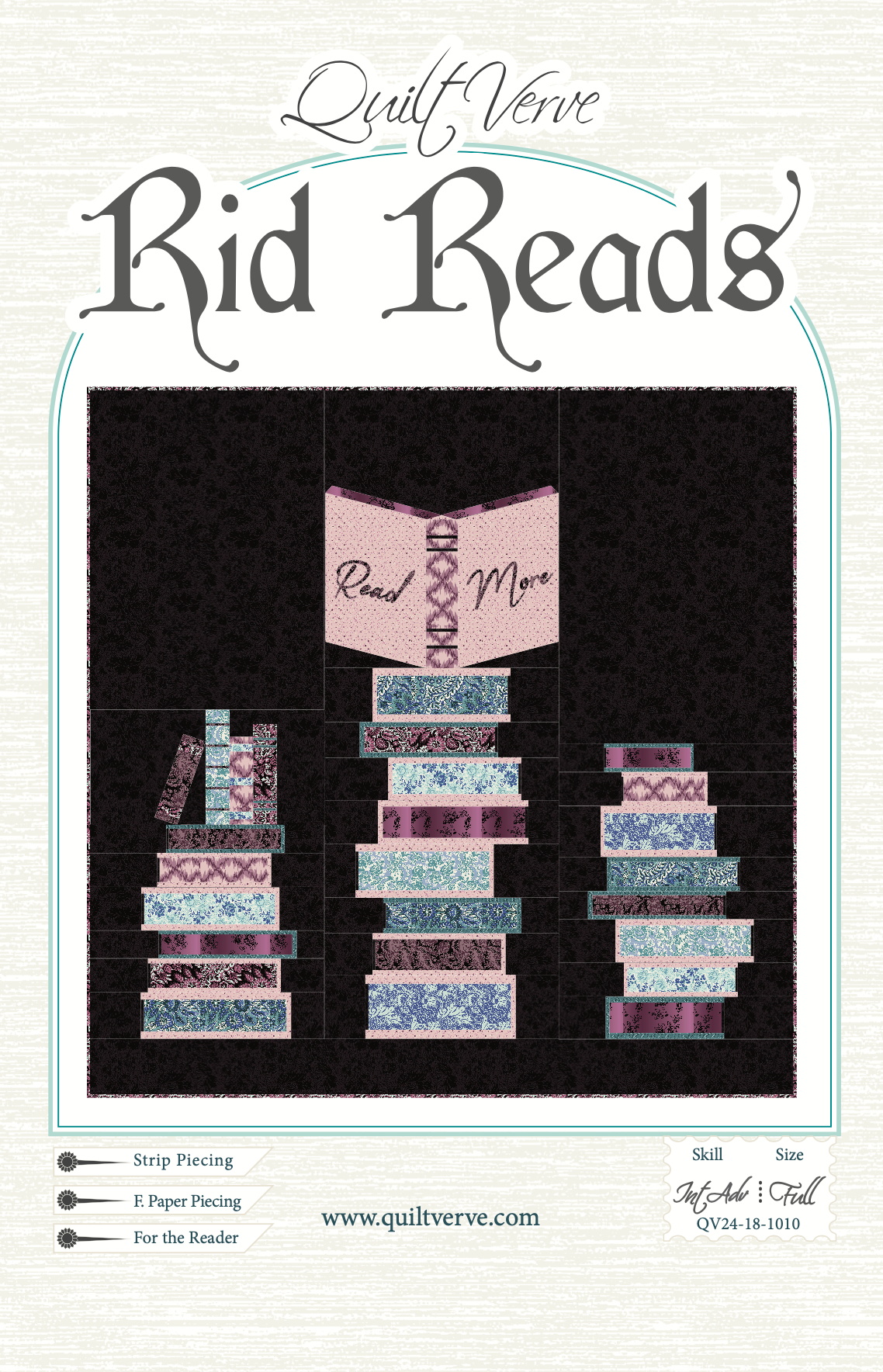 AVAILABLE NOW!  Rid Reads Pattern