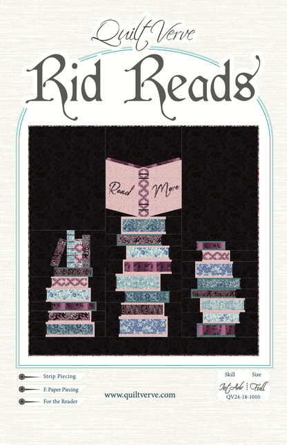 AVAILABLE NOW!  Rid Reads Pattern